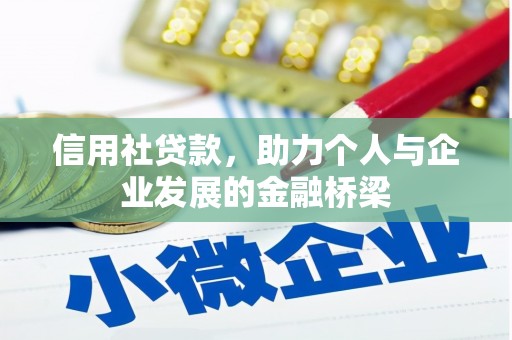 镇赉信用社贷款，助力个人与企业发展的金融桥梁