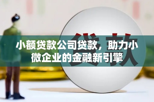 镇赉小额贷款公司贷款，助力小微企业的金融新引擎
