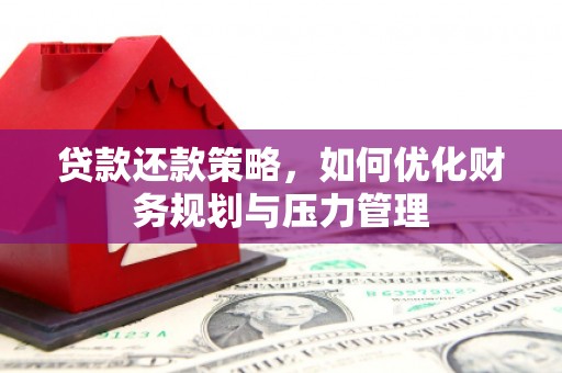 镇赉贷款还款策略，如何优化财务规划与压力管理