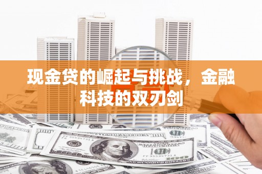 镇赉现金贷的崛起与挑战，金融科技的双刃剑