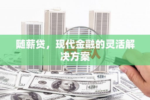 镇赉随薪贷，现代金融的灵活解决方案