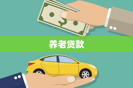 镇赉养老贷款