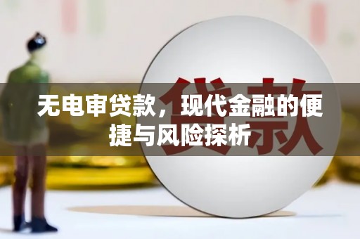 镇赉无电审贷款，现代金融的便捷与风险探析