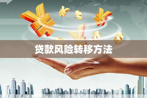 镇赉贷款风险转移方法