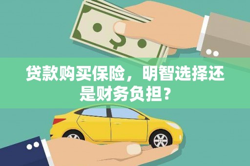 镇赉贷款购买保险，明智选择还是财务负担？