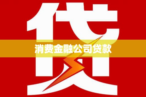 镇赉消费金融公司贷款