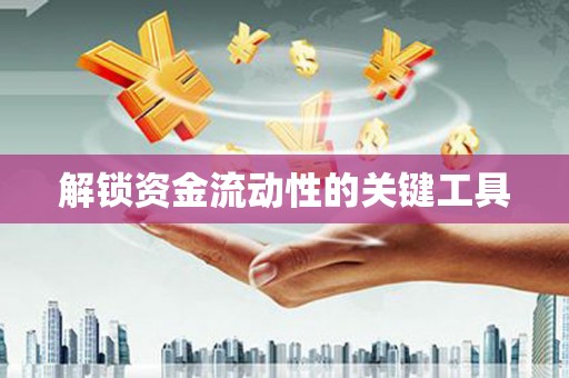 镇赉解锁资金流动性的关键工具
