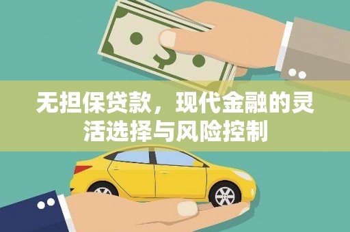镇赉无担保贷款，现代金融的灵活选择与风险控制