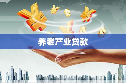 镇赉养老产业贷款