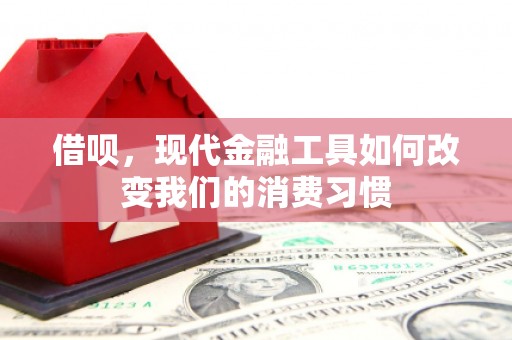 镇赉借呗，现代金融工具如何改变我们的消费习惯