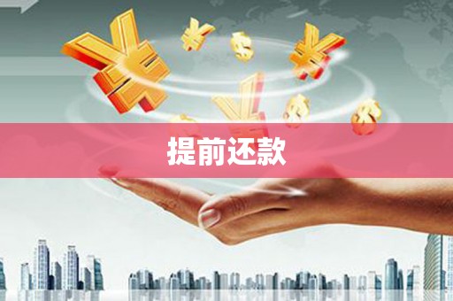 镇赉提前还款