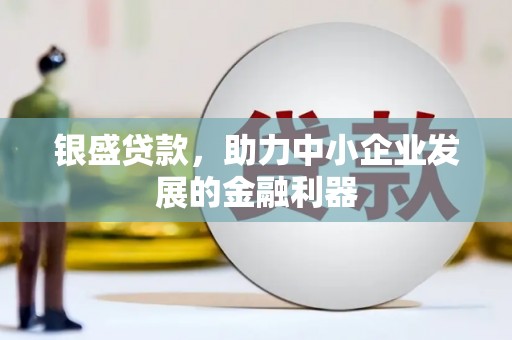 镇赉银盛贷款，助力中小企业发展的金融利器