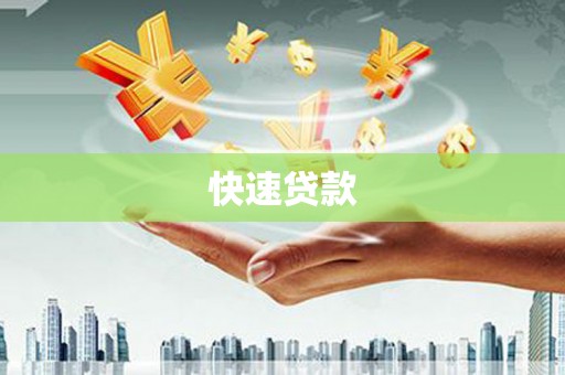 镇赉快速贷款