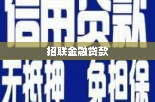 镇赉招联金融贷款