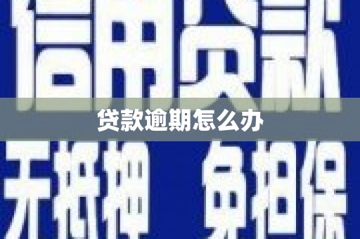 镇赉贷款逾期怎么办