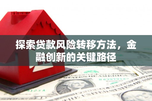 镇赉探索贷款风险转移方法，金融创新的关键路径