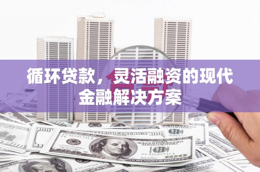 镇赉循环贷款，灵活融资的现代金融解决方案