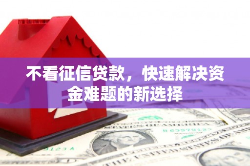 镇赉不看征信贷款，快速解决资金难题的新选择