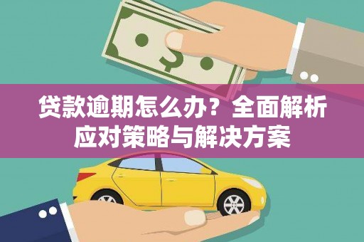 镇赉贷款逾期怎么办？全面解析应对策略与解决方案