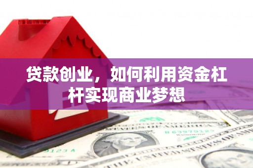 镇赉贷款创业，如何利用资金杠杆实现商业梦想