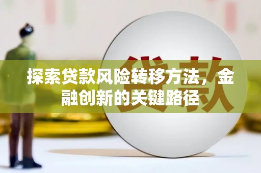 镇赉探索贷款风险转移方法，金融创新的关键路径