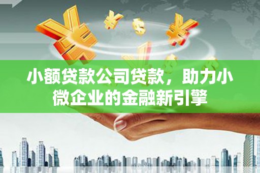 镇赉小额贷款公司贷款，助力小微企业的金融新引擎