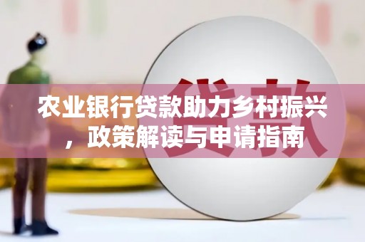 镇赉农业银行贷款助力乡村振兴，政策解读与申请指南