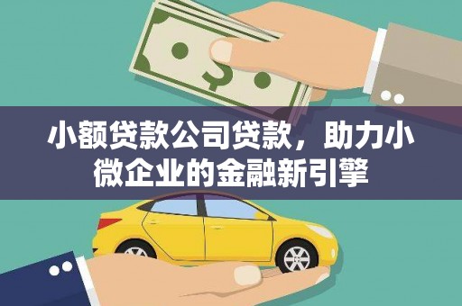 镇赉小额贷款公司贷款，助力小微企业的金融新引擎