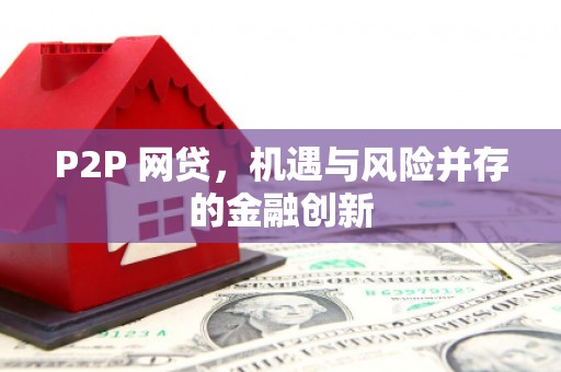 镇赉P2P 网贷，机遇与风险并存的金融创新