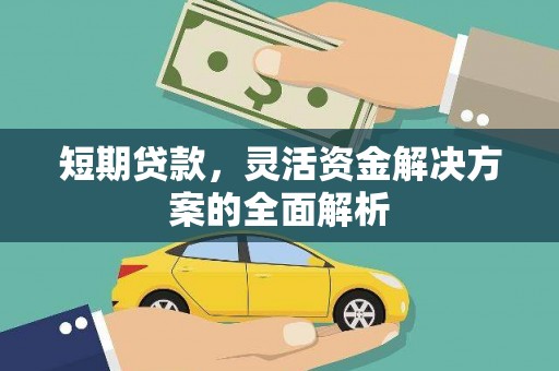 镇赉短期贷款，灵活资金解决方案的全面解析