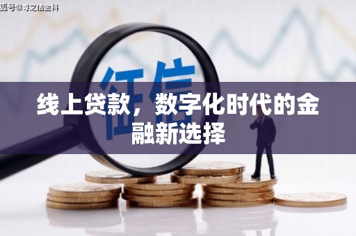 镇赉线上贷款，数字化时代的金融新选择
