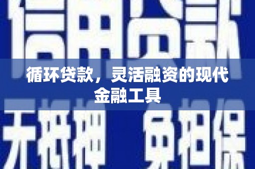 镇赉循环贷款，灵活融资的现代金融工具