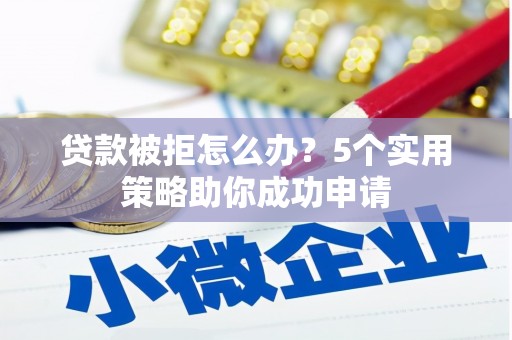 镇赉贷款被拒怎么办？5个实用策略助你成功申请