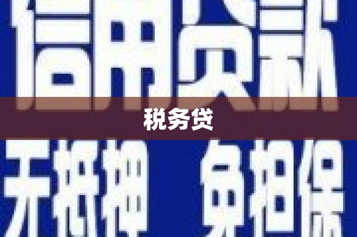 镇赉税务贷