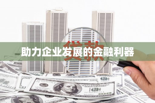 镇赉助力企业发展的金融利器