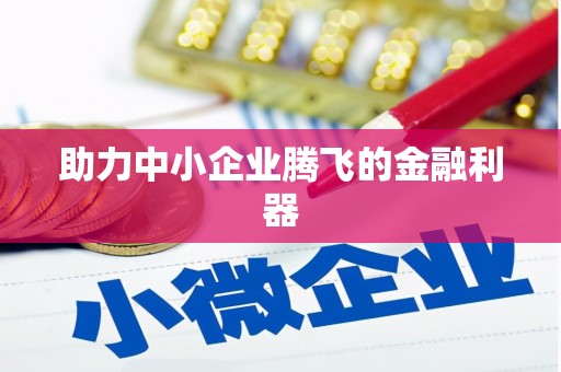 镇赉助力中小企业腾飞的金融利器